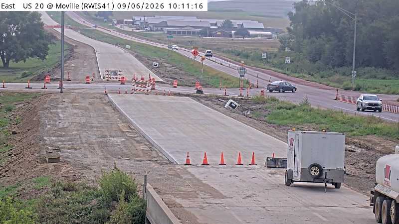 US 20 MM 18 @ Moville live camera view