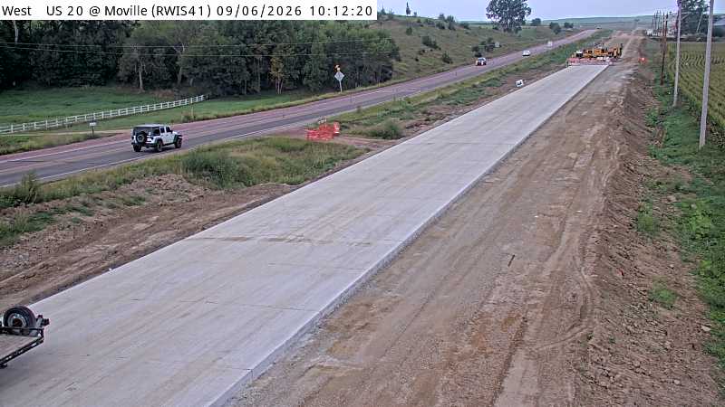 US 20 MM 18 @ Moville live camera view