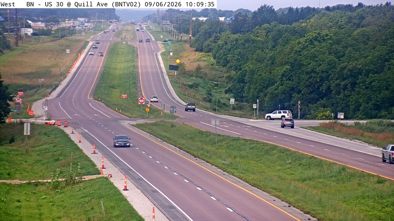 US 30 @ MM 135.5 (Quill Ave) live camera view