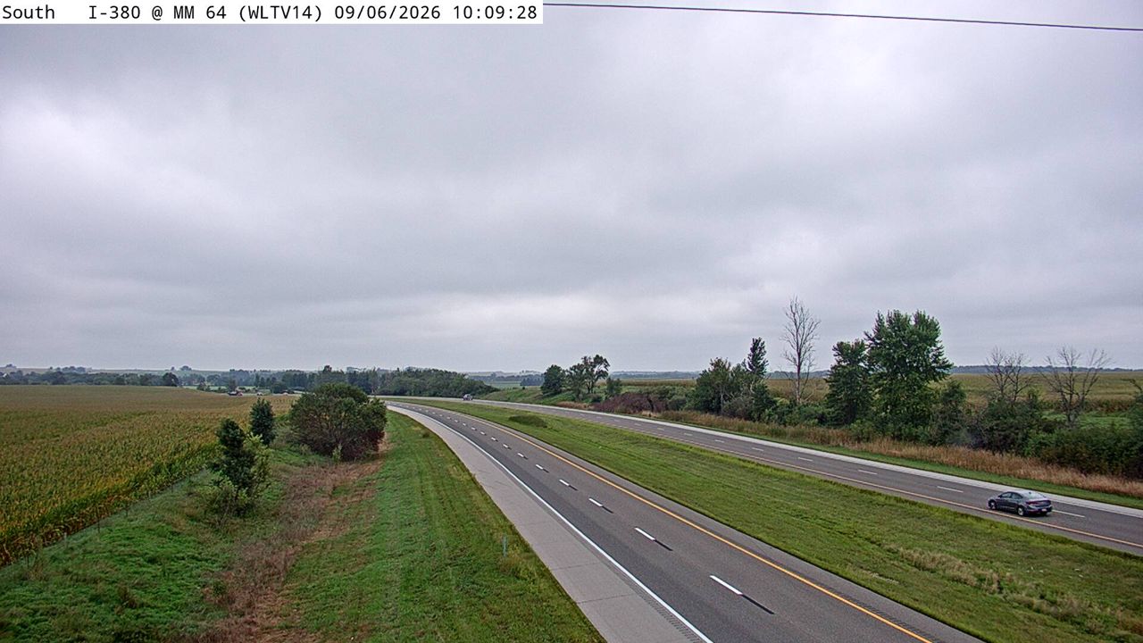I-380 @ MM 63.5 live camera view