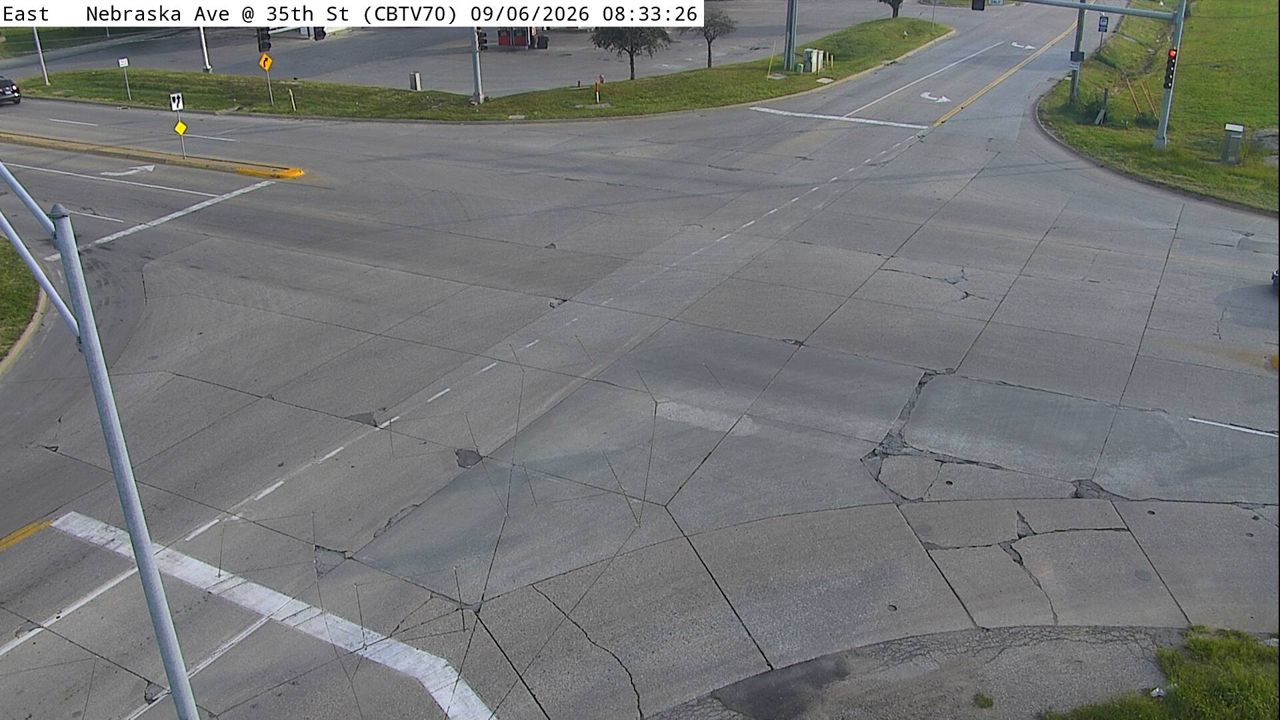 Nebraska Ave @ 35th St (70) live camera view