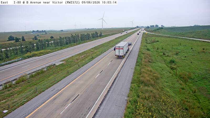 I-80 MM 205 @ Victor live camera view