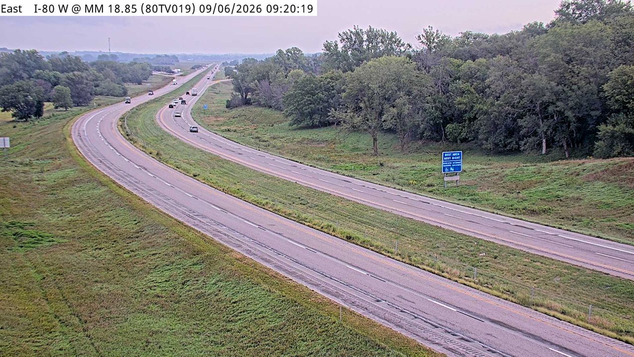 I-80 @ MM 18.6 live camera view