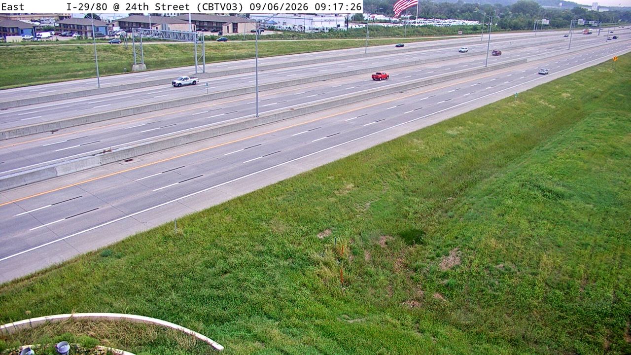 I-29/80 @ MM 50.8 (S 24th St) live camera view