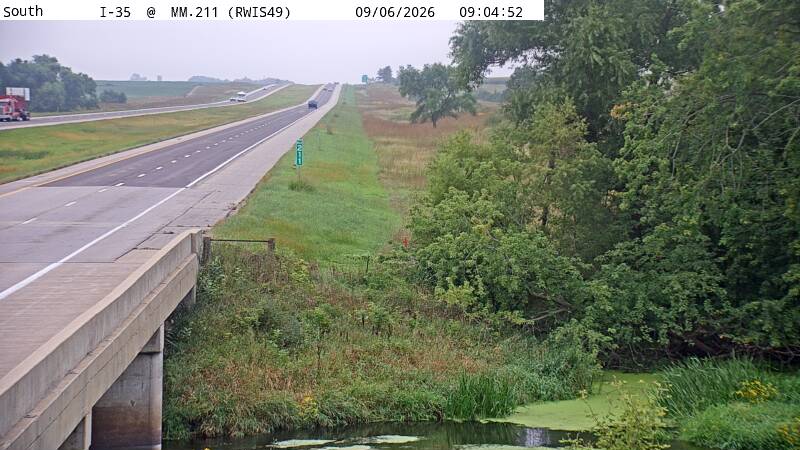 I-35 MM 211 @ Worth County/Hanlontown live camera view