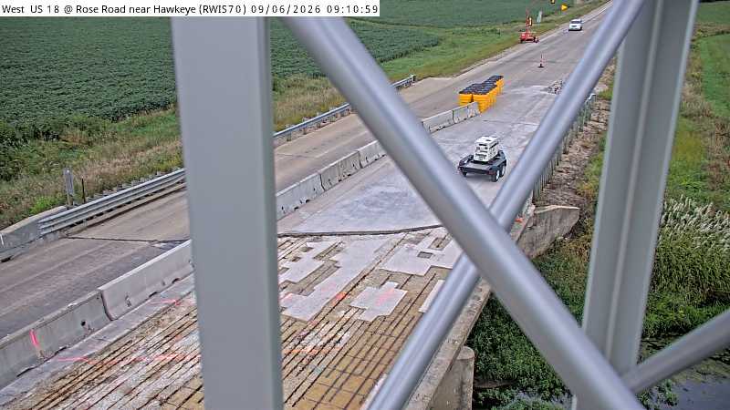 US 18 MM 257 @ Hawkeye live camera view
