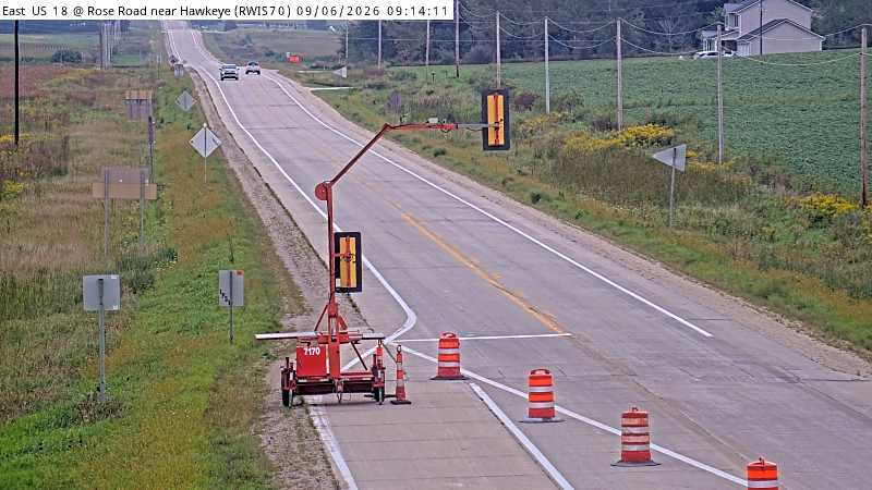 US 18 MM 257 @ Hawkeye live camera view