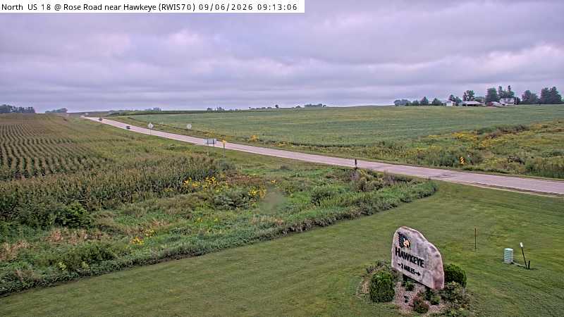 US 18 MM 257 @ Hawkeye live camera view