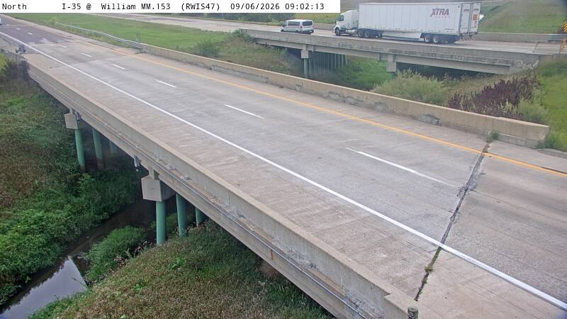 I-35 MM 153 @ Williams live camera view