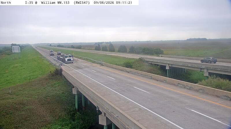 I-35 MM 153 @ Williams live camera view