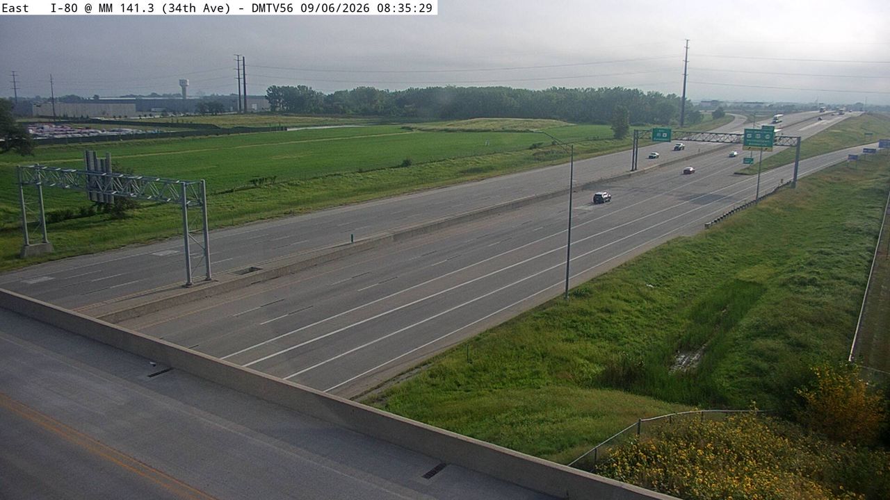 I-80 @ MM 141.3 (34th Ave) live camera view