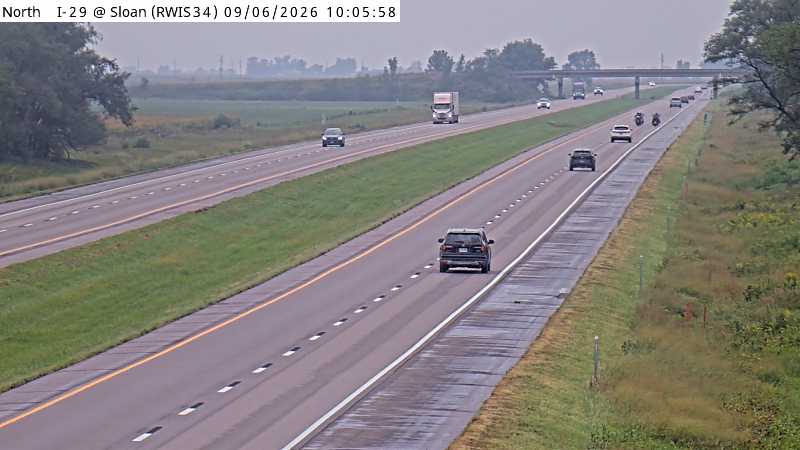 I-29 MM 124 @ Sloan live camera view