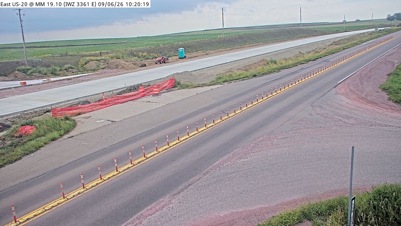 US 20 @ MM 19.1 (IWZ 3361E) live camera view