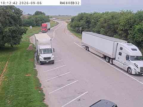 Parking Only: I-80 EB MM 32 near Shelby live camera view