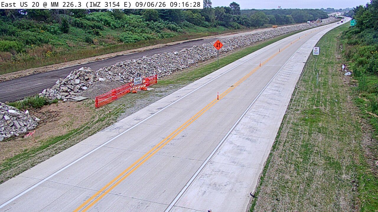 US 20 @ MM 226.3 (IWZ 3154E) live camera view