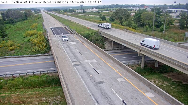 I-80 MM 110 @ De Soto live camera view