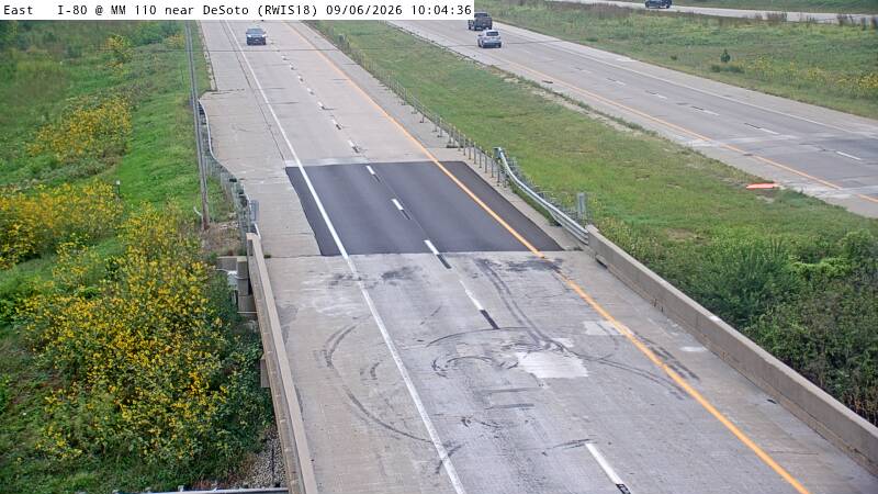 I-80 MM 110 @ De Soto live camera view