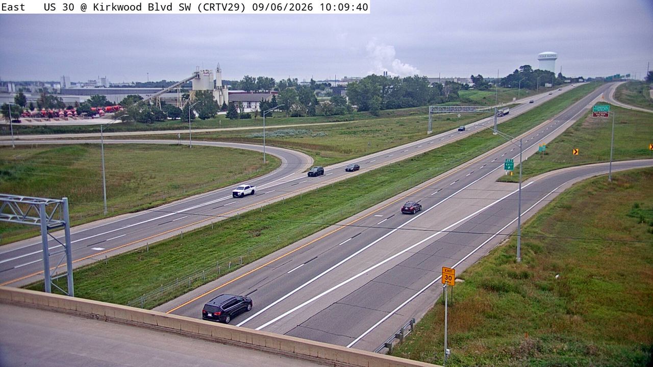 US 30 @ MM 250.7 (Kirkwood Blvd SW) live camera view