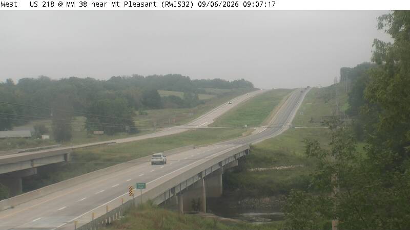 US 218 MM 37 @ Mount Pleasant live camera view