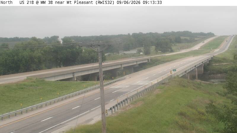 US 218 MM 37 @ Mount Pleasant live camera view