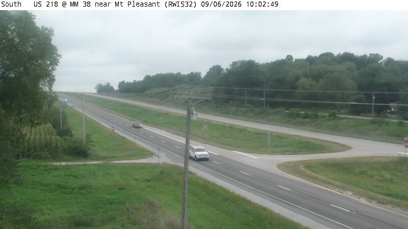 US 218 MM 37 @ Mount Pleasant live camera view