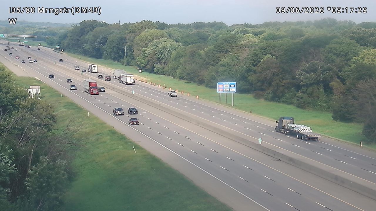 I-35/80 @ MM 133.5 (Morningstar Dr) live camera view