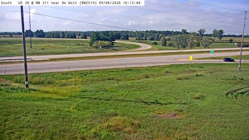US 30 MM 311 @ De Witt live camera view