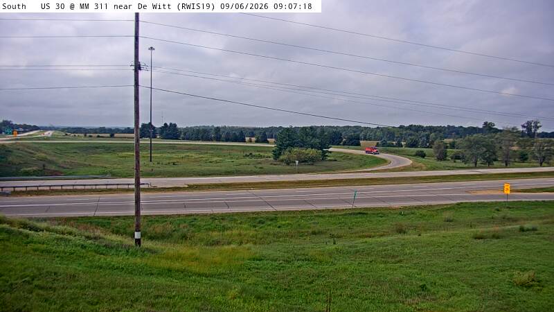 US 30 MM 311 @ De Witt live camera view