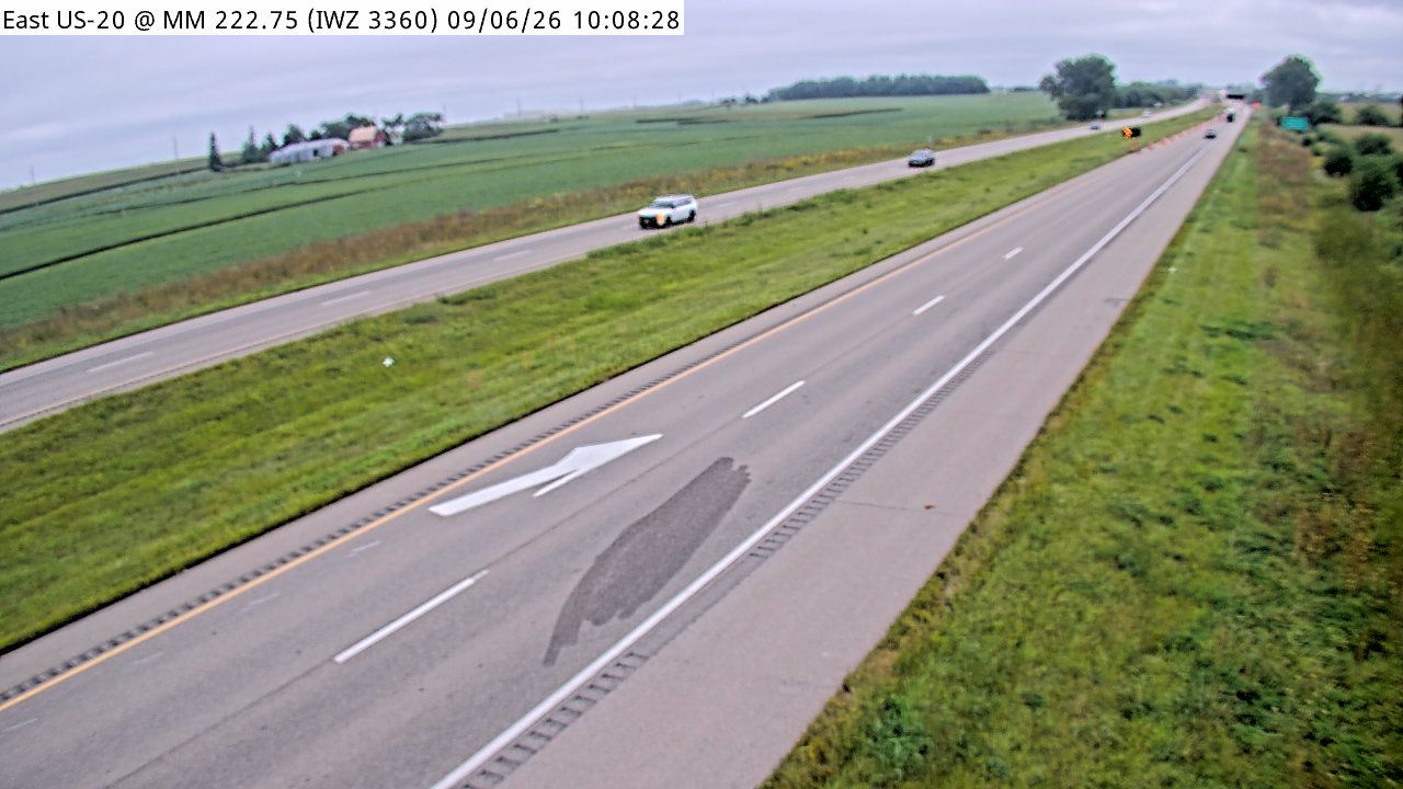 US 20 @ MM 222.7 (IWZ 3360) live camera view