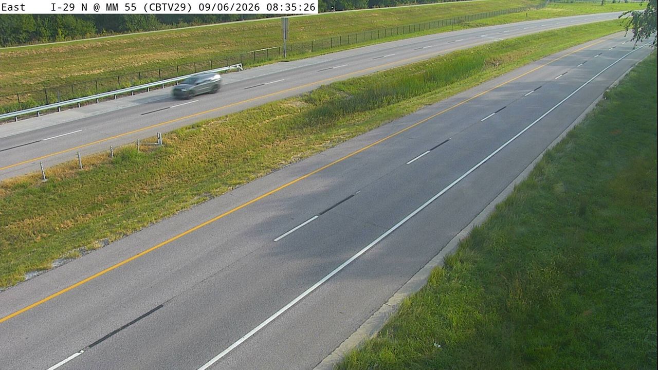 I-29 @ MM 55.1 live camera view