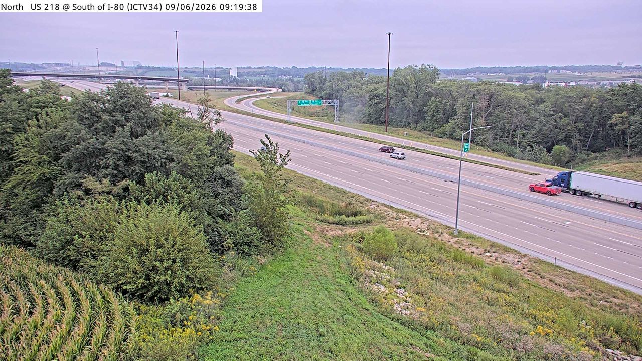 US 218 @ MM 96.6 (S of I-80) live camera view