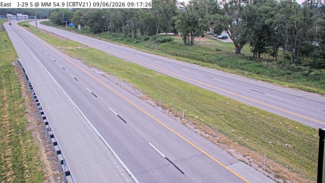 I-29 @ MM 55 live camera view