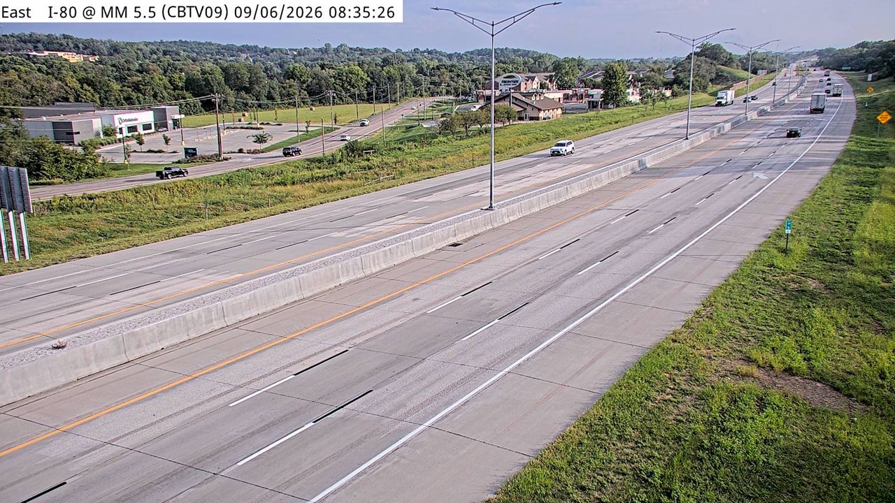 I-80 @ MM 5.5 live camera view
