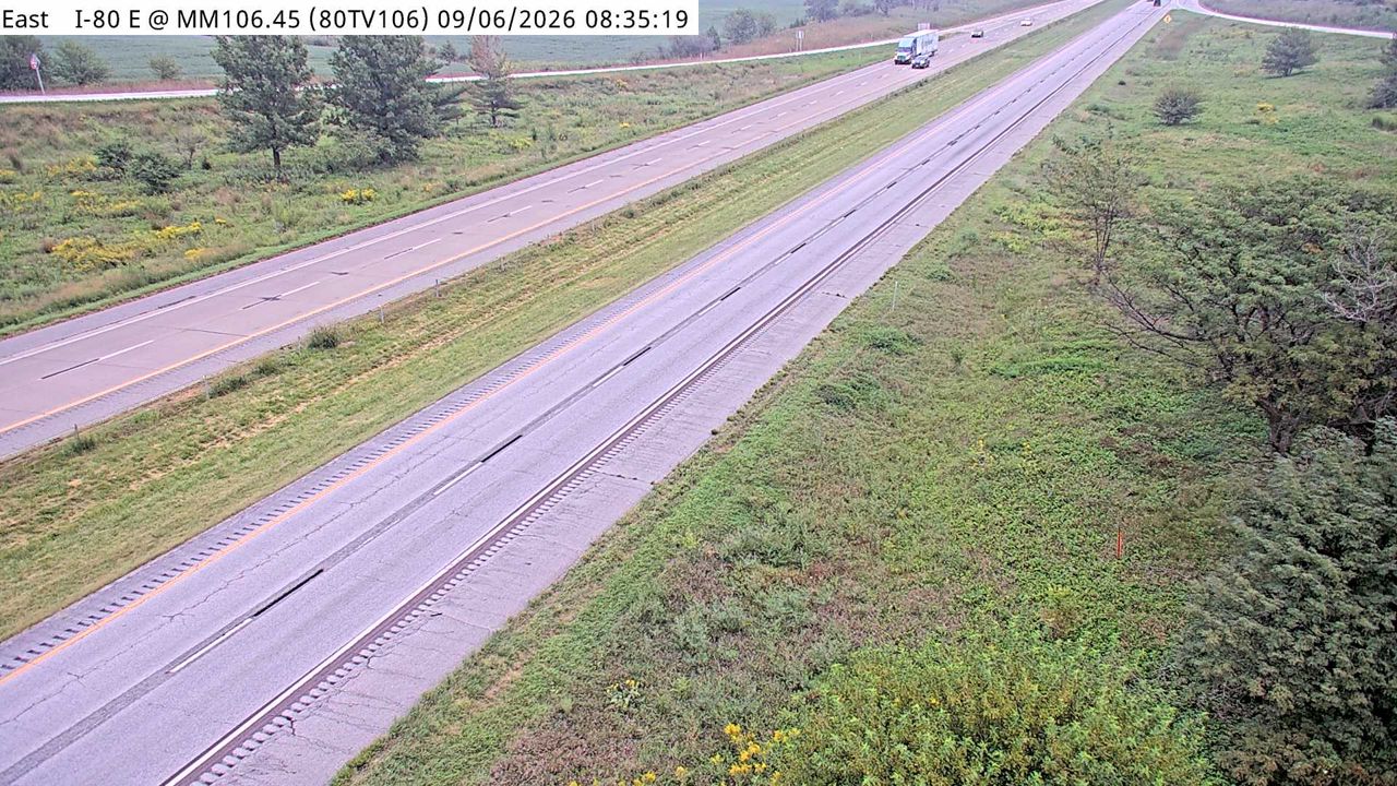 I-80 @ MM 106.2 live camera view