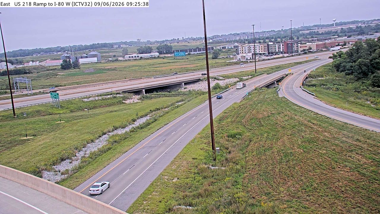 US 218 @ MM 96.9 (NB ramp to I-80 W) live camera view