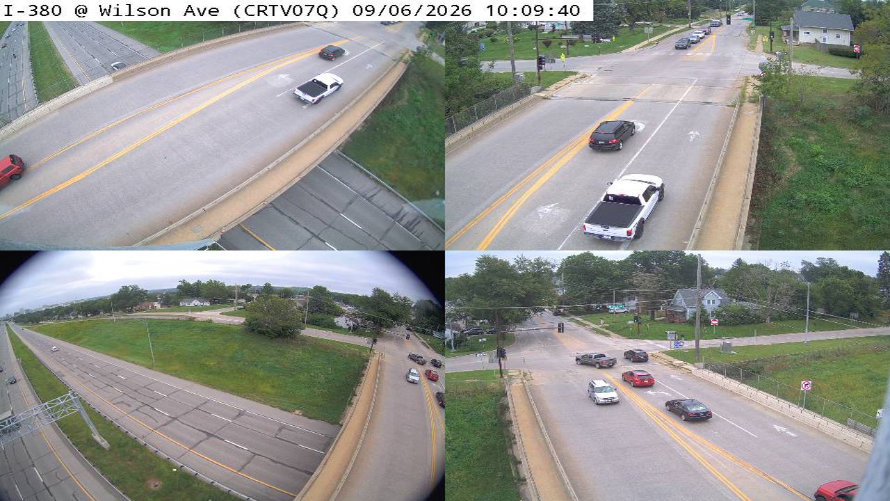 I-380 @ MM 18.3 (Wilson Ave SW)-Q live camera view