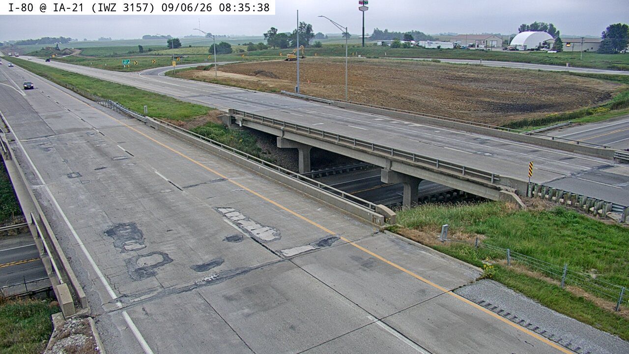 I-80 @ IA 21 (IWZ 3157) live camera view