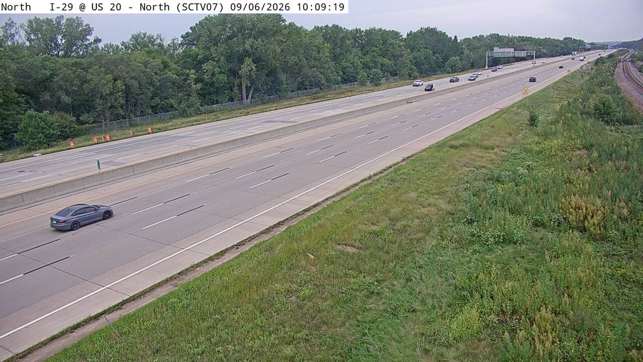 I-29 @ MM 145 (N of US 20/75) live camera view
