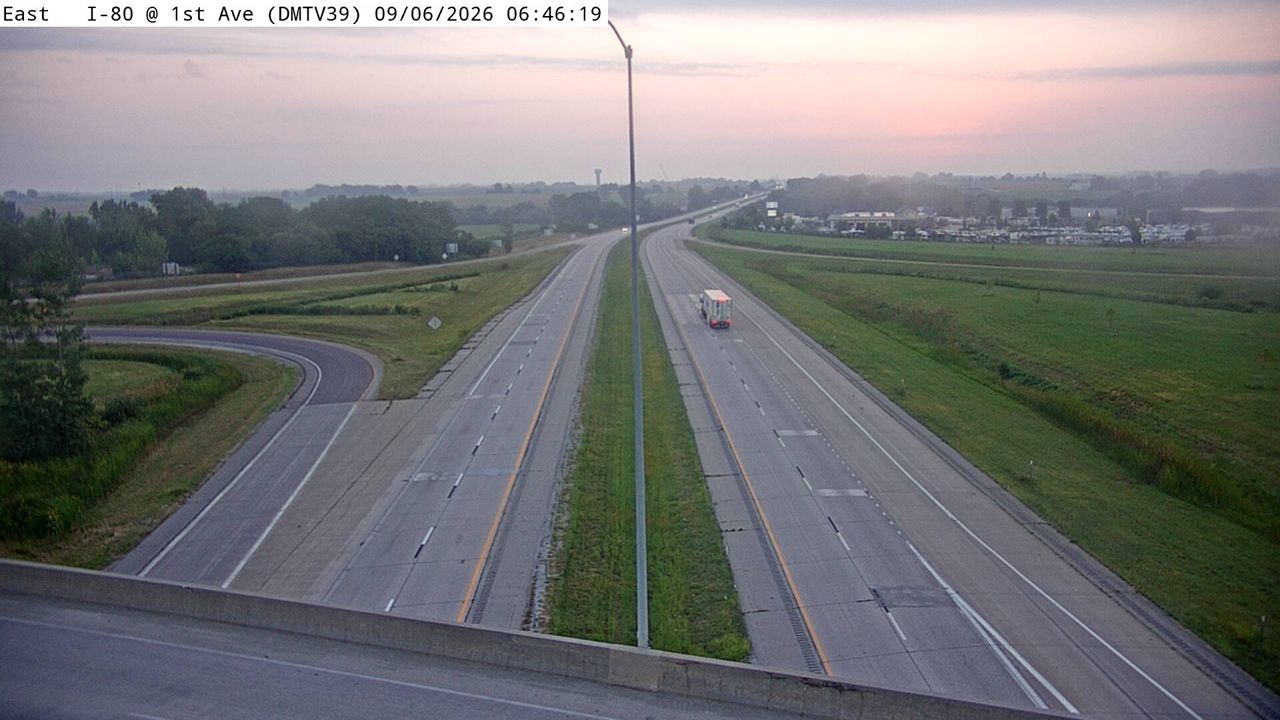 I-80 @ MM 143.4 (1st Ave - Altoona) live camera view