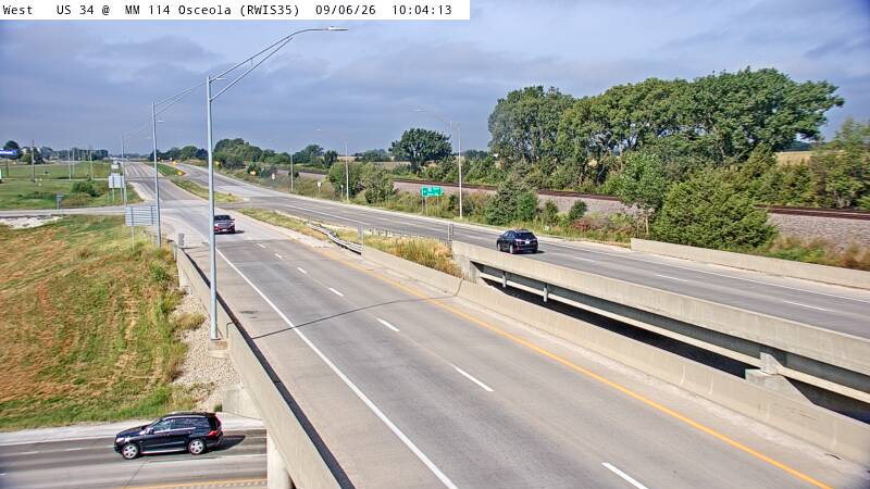 US 34 MM 115 @ Osceola live camera view