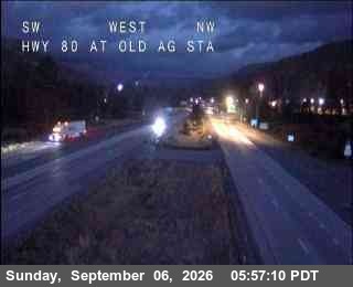 Hwy 80 at Old Ag Sta live camera view