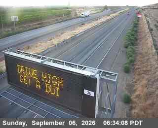 177 - SB 5 Westley Rest Area CMS live camera view