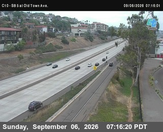 (C 010) I-5 : Old Town Avenue live camera view
