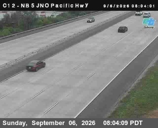 (C 012) NB 5 : Just North Of Pacific Highway live camera view