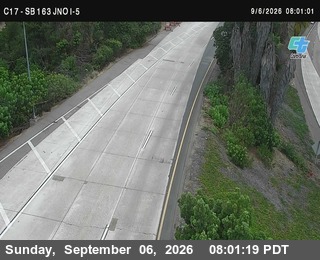 (C017) SR-163 : Just North Of I-5 live camera view