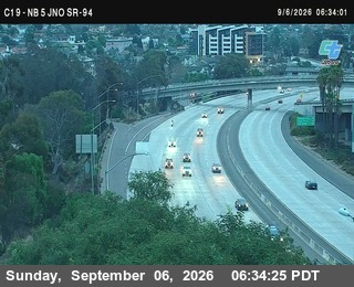 (C019) NB 5 : Just North Of SR-94 live camera view