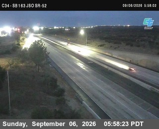 (C034) SR-163 : Just South Of SR-52 live camera view