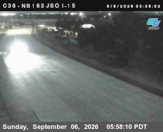 (C036) NB163 : Just South Of I-15 live camera view