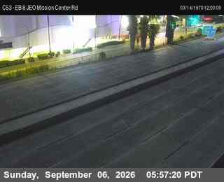 (C 053) I-8 : Just East Of Mission Center Road live camera view