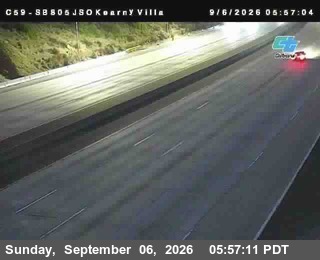 (C059) I-805 : Kearny Villa Road live camera view